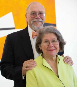 Mayor Richard Gray and his wife, Gail